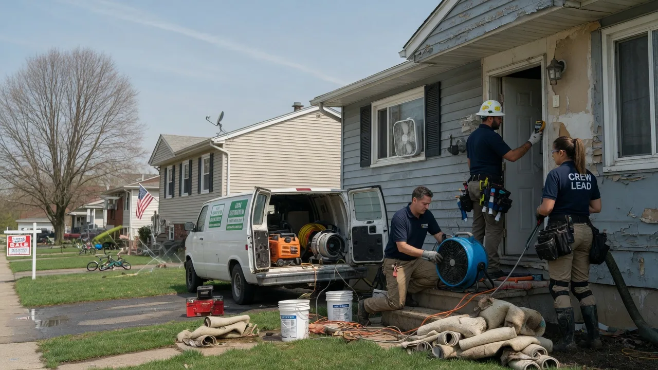 Flood Cleanup in Hauppauge, NY near me